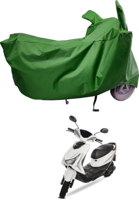 Amexride Two Wheeler Cover for Ampere(Reo Elite BS6, Maroon)