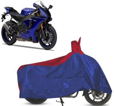 EGAL Waterproof Two Wheeler Cover for Yamaha(YZF R1, Red)