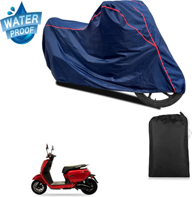 PAGORA Waterproof Two Wheeler Cover for Okinawa(Lite, Blue)