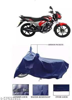 gurukul mart Waterproof Two Wheeler Cover for DSK Benelli(Comet, Blue)