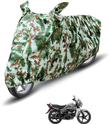 Auto Hub Waterproof Two Wheeler Cover for Hero(Splendor NXG, Green)