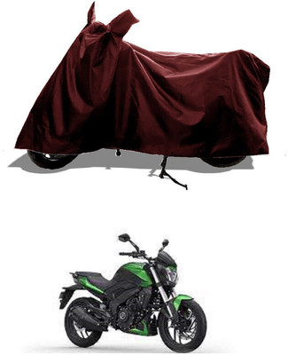 GROFATIK Two Wheeler Cover for Bajaj(Dominar, Maroon)