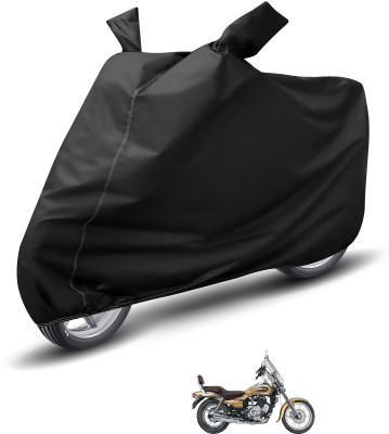 Auto Hub Waterproof Two Wheeler Cover for Bajaj(Avenger 220 DTS-i, Black)