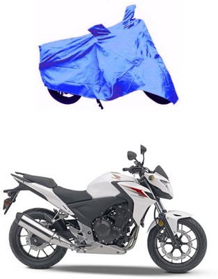 Ascension Two Wheeler Cover for Honda(CB500F, Blue)