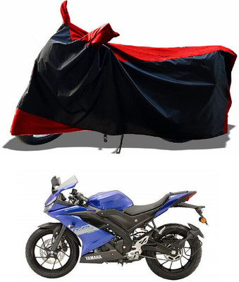 DeepShakshi AUTOMOTIVE Waterproof Two Wheeler Cover for Yamaha(YZF R15S BS6, Red)