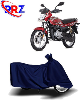 RRZ Two Wheeler Cover for Bajaj(Platina 100 DTS-i, Blue)