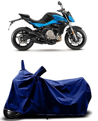 VESMEI Two Wheeler Cover for CFMoto(650 NK BS6, Blue)