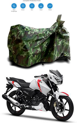 PROKONAI Waterproof Two Wheeler Cover for TVS(Apache RTR 160 4V, Multicolor)