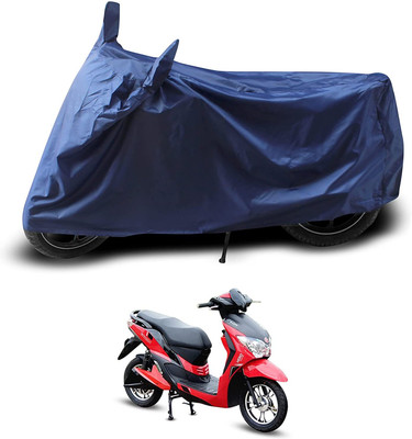 AASHTIK MART Two Wheeler Cover for Hero(Electric Dash, Blue)