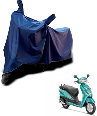 KEDIT Two Wheeler Cover for Hero(Duet, Blue)