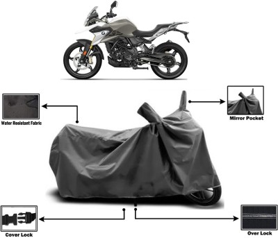 Amexride Two Wheeler Cover for BMW(G 310 GS, Grey)