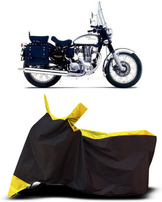 VESMEI Two Wheeler Cover for Royal Enfield(Machismo 350, Yellow)