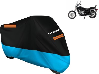 Horseyaart Waterproof Two Wheeler Cover for Bajaj(Avenger 220 DTS-i, Blue)