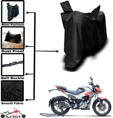 KEDIT Two Wheeler Cover for Universal For Bike(Xtreme, Black)