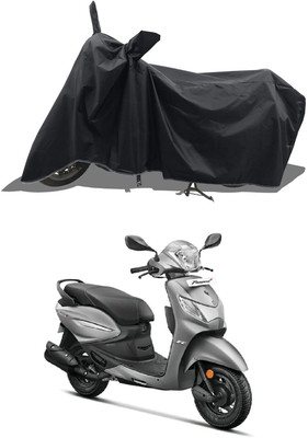 KANISHA ENTERPRISES Waterproof Two Wheeler Cover for Hero(Pleasure, Black)