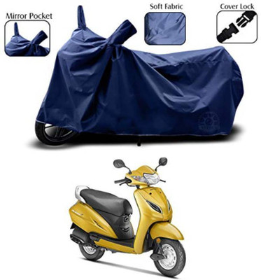 smwzxyu Waterproof Two Wheeler Cover for Honda(Activa 6G, Blue)