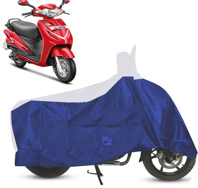 EGAL Waterproof Two Wheeler Cover for Hero(Duet VX 110CC, White)