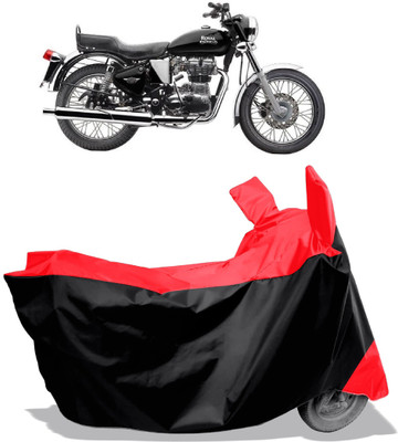 Amexride Two Wheeler Cover for Royal Enfield(Electra, Multicolor)