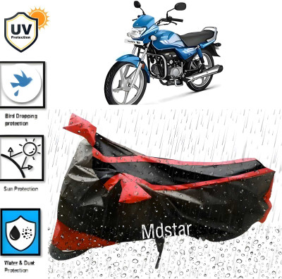 Mdstar Waterproof Two Wheeler Cover for Hero(HF Deluxe, Black)