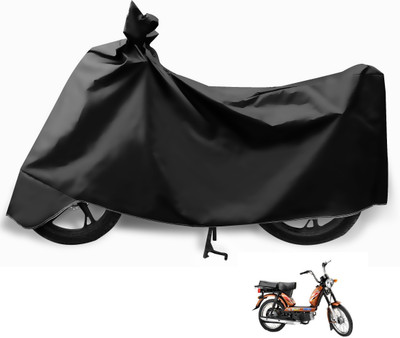 Euro Care Waterproof Two Wheeler Cover for TVS(Heavy Duty Super XL, Black)