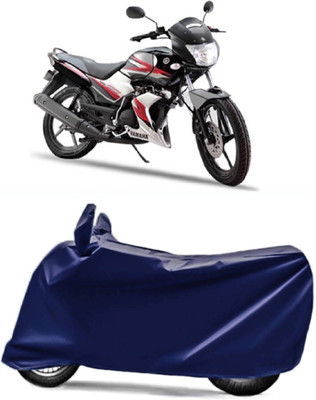 AUCTIMO Two Wheeler Cover for Yamaha(SS 125, Blue)