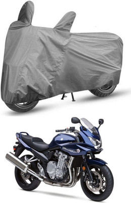 DeepShakshi AUTOMOTIVE Waterproof Two Wheeler Cover for Suzuki(Bandit, Grey)