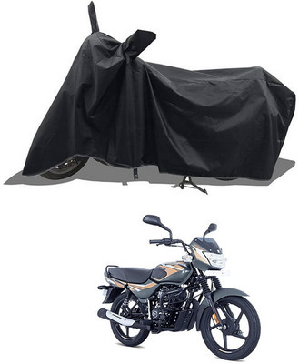 PAGORA Waterproof Two Wheeler Cover for Bajaj(CT100, Black)
