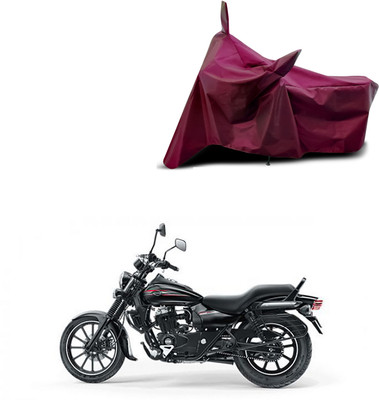 Aoriyon Waterproof Two Wheeler Cover for Bajaj(Avenger 400, Maroon)