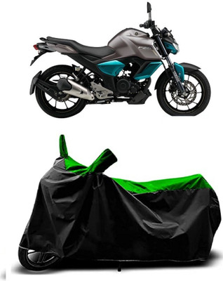 OliverX Waterproof Two Wheeler Cover for Yamaha(FZ S V3.0 FI, Green)