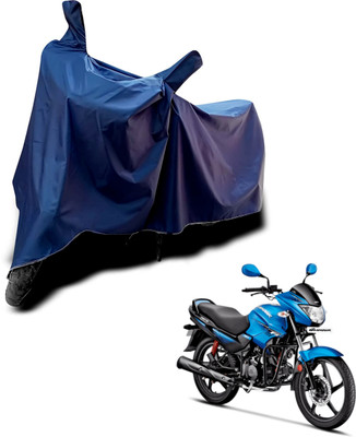 KEDIT Two Wheeler Cover for Hero(Glamour Programmed FI BS6, Blue)