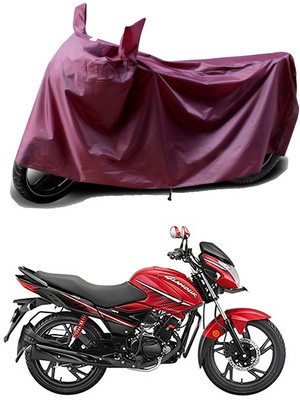 THE REAL ARV Waterproof Two Wheeler Cover for Hero(Glamour i3s BS6, Maroon)