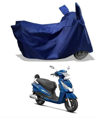JVBRANGI Waterproof Two Wheeler Cover for Hero(Destini 125, Blue)