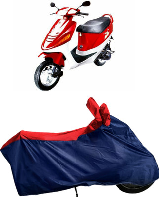 Autofly Waterproof Two Wheeler Cover for Kinetic(Zing, Blue, Red)