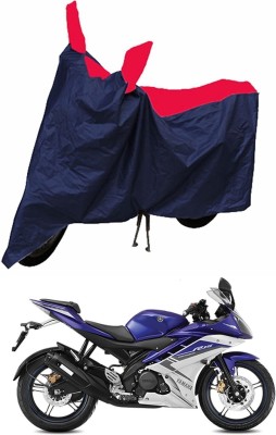 Mdstar Waterproof Two Wheeler Cover for Yamaha(YZF R15 S, Red, Blue)