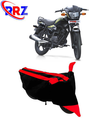RRZ Waterproof Two Wheeler Cover for TVS(Star City, Black, Red)