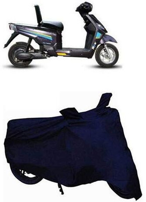 AASHTIK MART Two Wheeler Cover for Hero(Electric NYX, Blue)