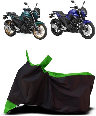 VESMEI Two Wheeler Cover for Yamaha(FZ-S Fi Version 3.0, Green)