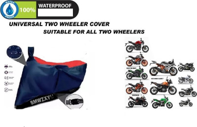 smwzxyu Waterproof Two Wheeler Cover for Yamaha(FZ 25, Red, Blue)