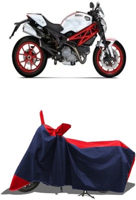 SUGASHRI Waterproof Two Wheeler Cover for Ducati(Monster 796 S2R, Red, Blue)