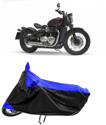 GROFATIK Two Wheeler Cover for Triumph(Bonneville Bobber BS6, Orange)