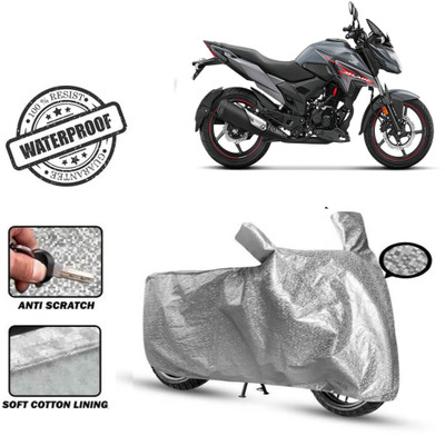 Autoinnovation Waterproof Two Wheeler Cover for Honda(X-Blade, Silver)