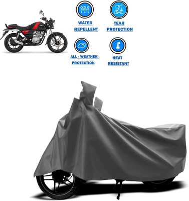 DeepShakshi AUTOMOTIVE Two Wheeler Cover for Bajaj(V15, Grey)