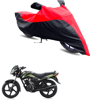 Motodreka Two Wheeler Cover for TVS(Star Sport, Red, Black)