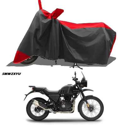 smwzxyu Waterproof Two Wheeler Cover for Royal Enfield(Himalayan, Red)