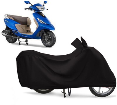 EGAL Two Wheeler Cover for TVS(Zest 110, Black)