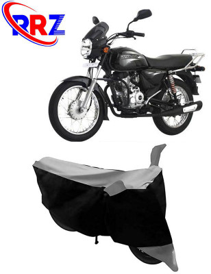 RRZ Waterproof Two Wheeler Cover for Bajaj(Boxer BM 150, Black, Grey)
