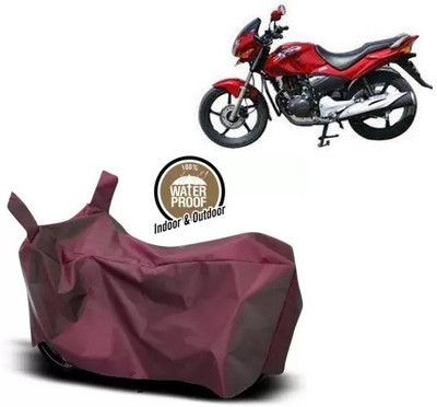 OliverX Waterproof Two Wheeler Cover for Honda(CBZ TYPE 1, Maroon)