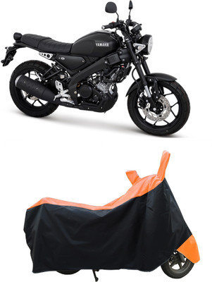 Coxtor Waterproof Two Wheeler Cover for Yamaha(XSR155 BS6, Orange)