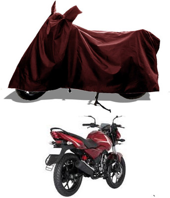 GROFATIK Two Wheeler Cover for Bajaj(Discover 150 s, Maroon)