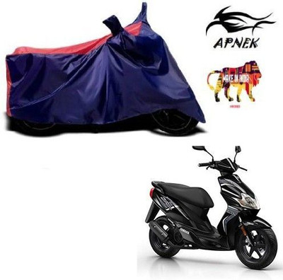 DeepShakshi AUTOMOTIVE Waterproof Two Wheeler Cover for Yamaha(Jog R, Red, Blue)